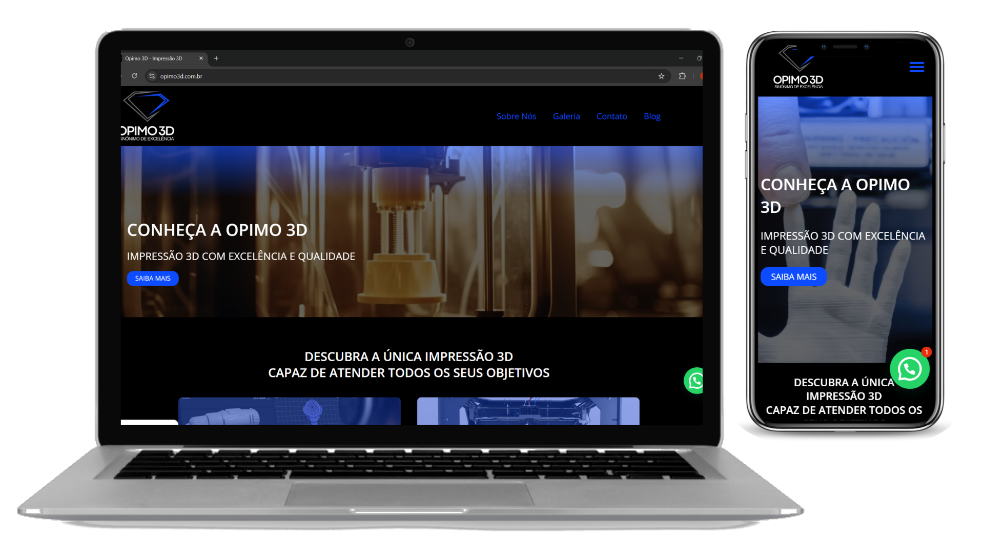 Criação de Sites em Sorocaba - Opimo 3D